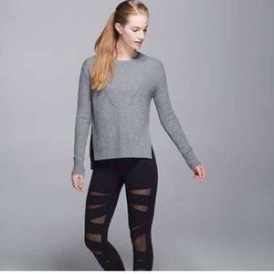 Lululemon Gray Seva Sweater